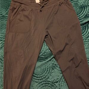 ZYIA Black Track Pants Relaxed Fit Soft Material